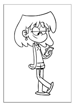 Get your kids excited with printable loud house coloring pages collection