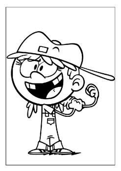 Keep your kids entertained with our printable loud house coloring pages pdf