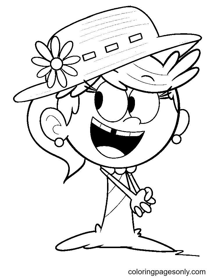 The loud house coloring pages