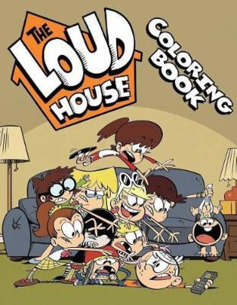 The loud house coloring book buy the loud house coloring book by douglas lara at low price in india