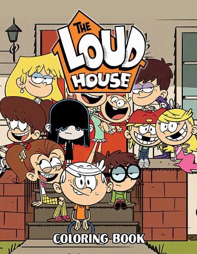 Loud house coloring book by allison libbythesing