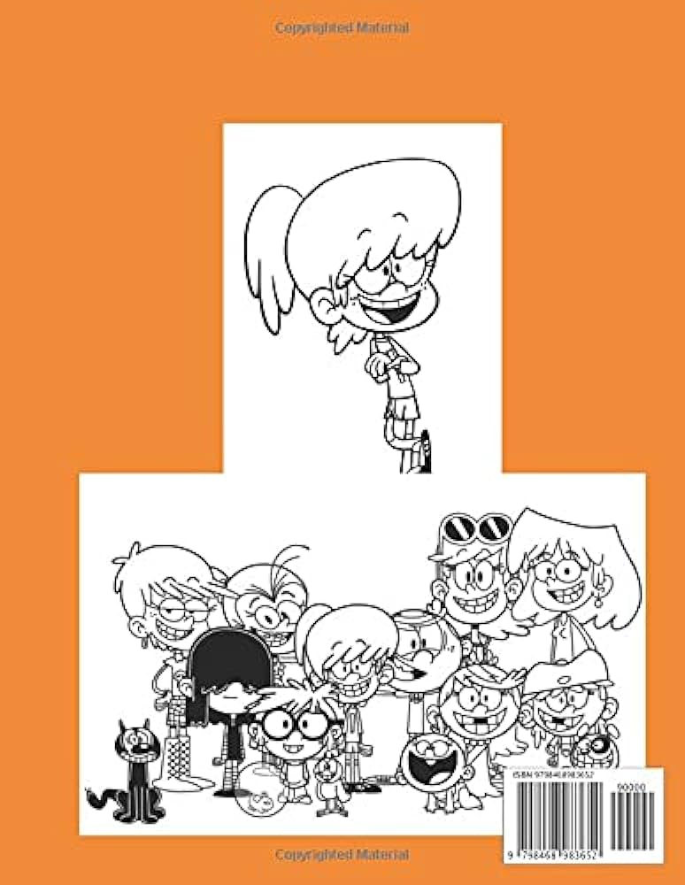 Loud house coloring book loud house crayola relaxation adult coloring books for women and men with crayons booba books