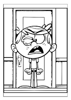 Engage your childs creativity with the loud house coloring pages collection