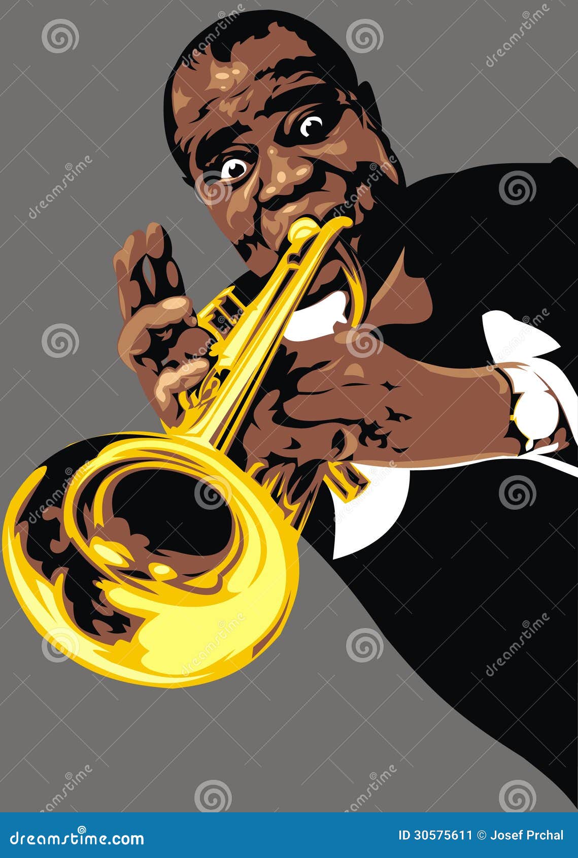 Louis armstrong stock illustrations â louis armstrong stock illustrations vectors clipart