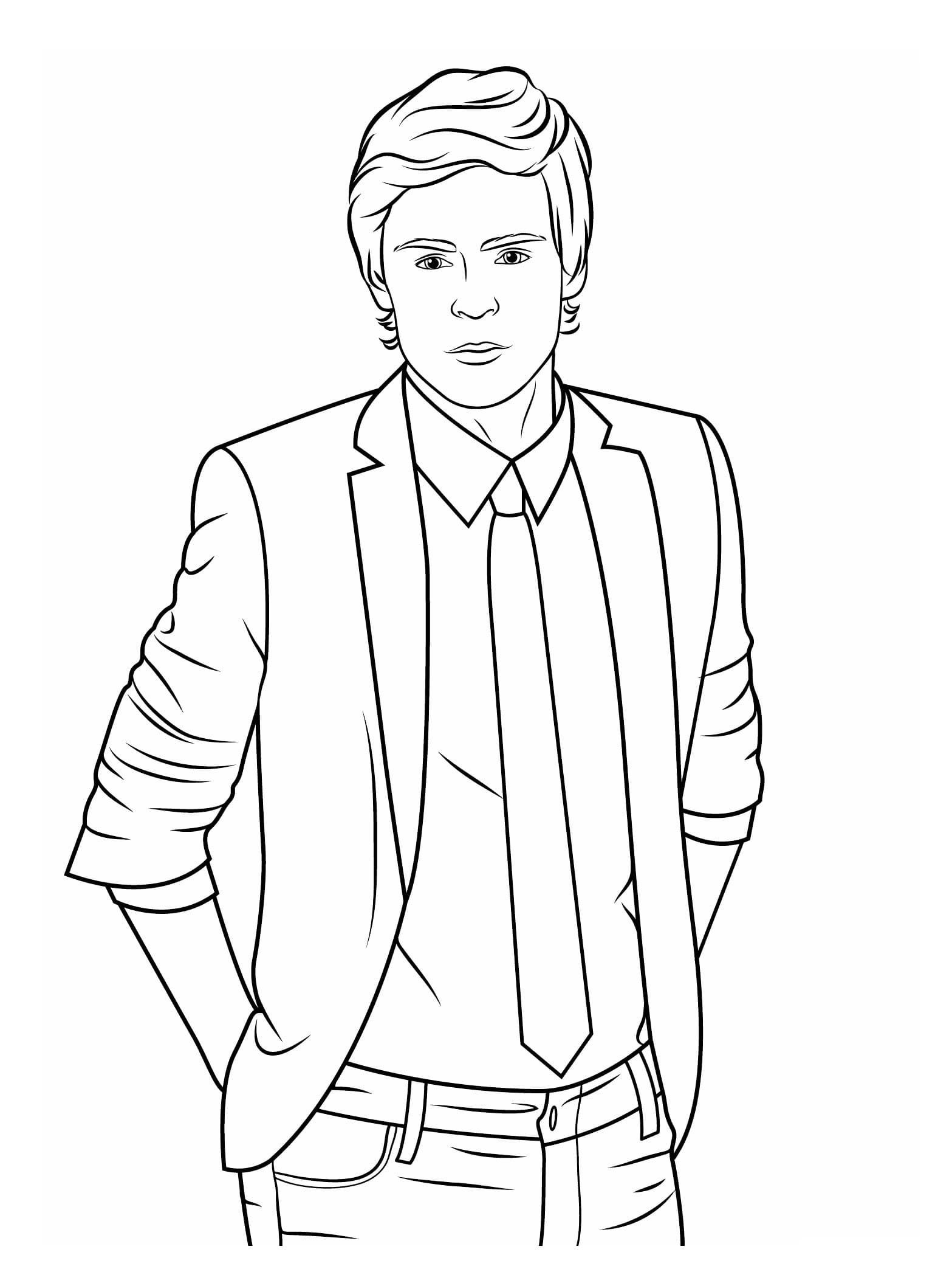 Free collection of people coloring pages for kids