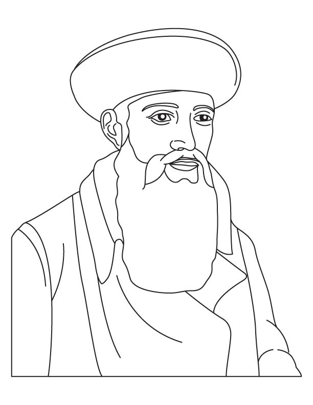 Johannes gutenberg coloring page download free johannes gutenberg coloring page for kids best coloring pages