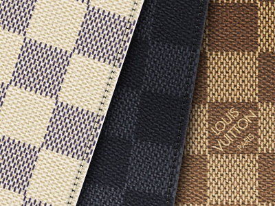 Damier Wallpaper Mériguet-Carrère Paris