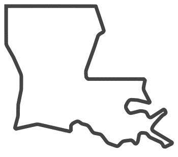 Louisiana â map outline printable state shape stencil pattern â diy projects patterns monograms designs templates