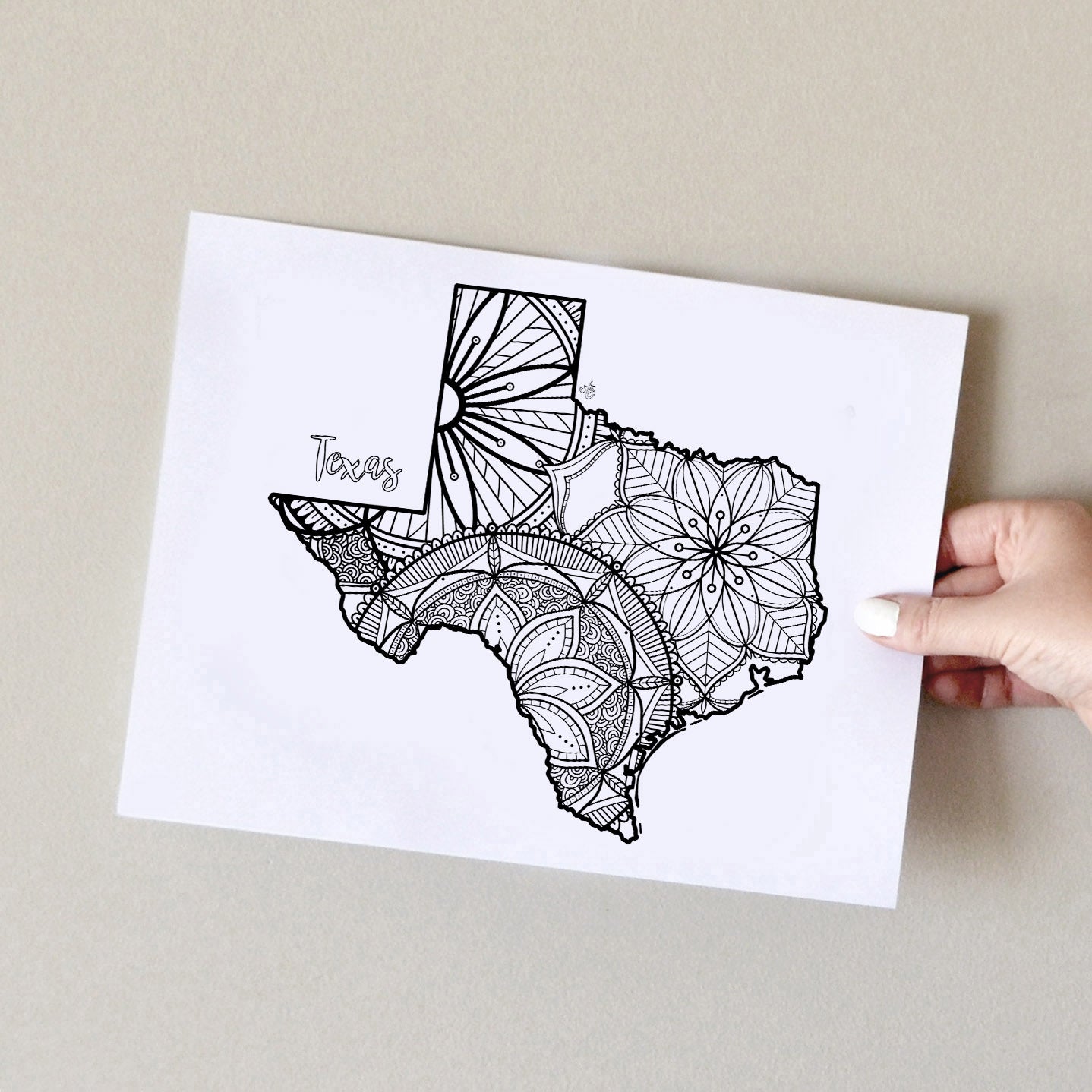 Coloring pages texas usa map â ta muchly