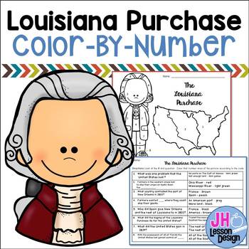 The louisiana purchase color