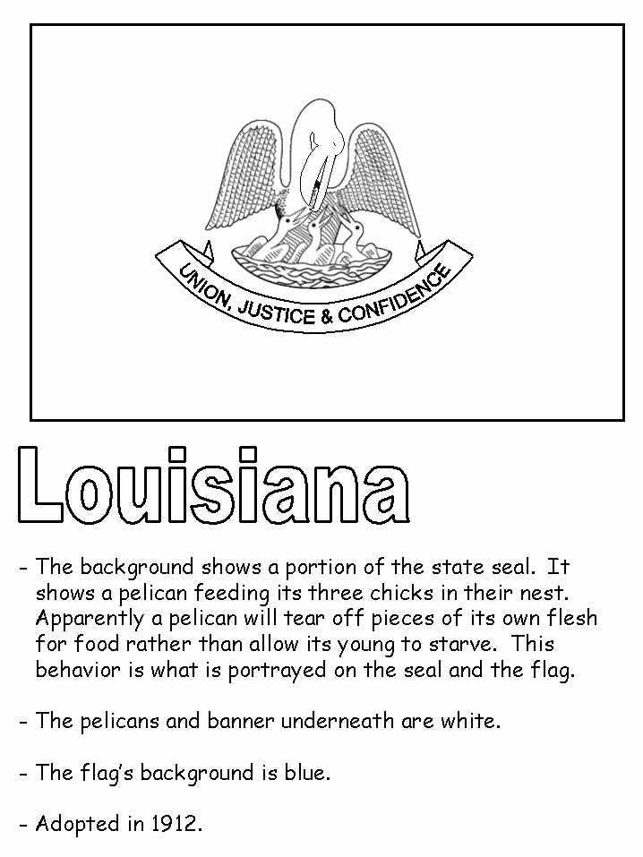 Louisiana state flag