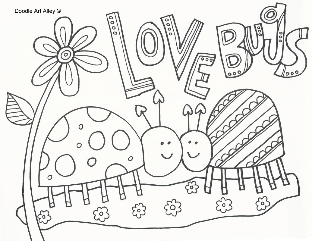 Valentines day coloring pages