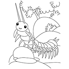 Top free printable bug coloring pages online