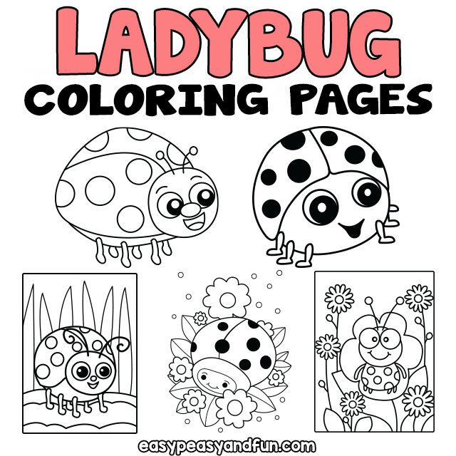 Printable ladybug coloring pages â sheets to color