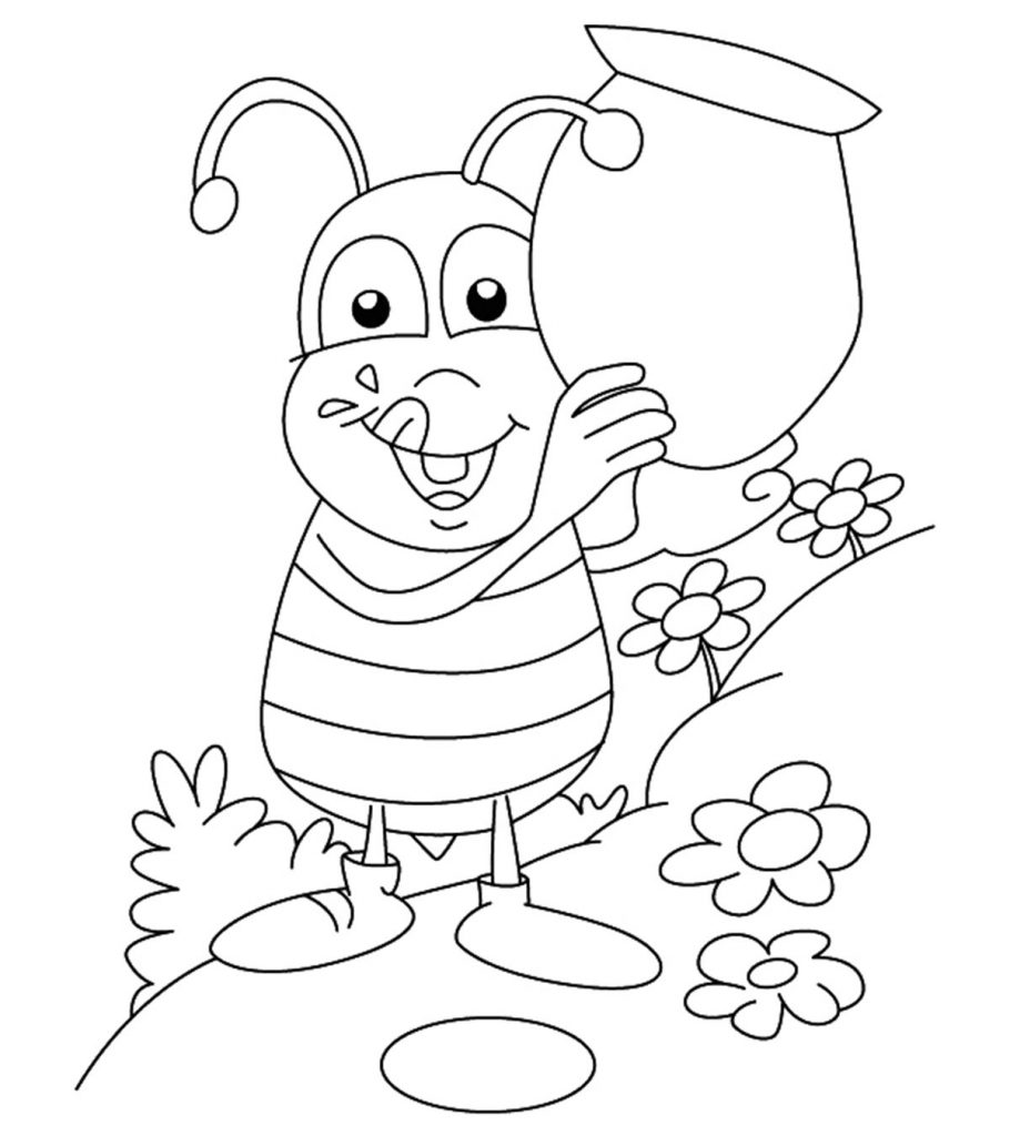 Top free printable bug coloring pages online