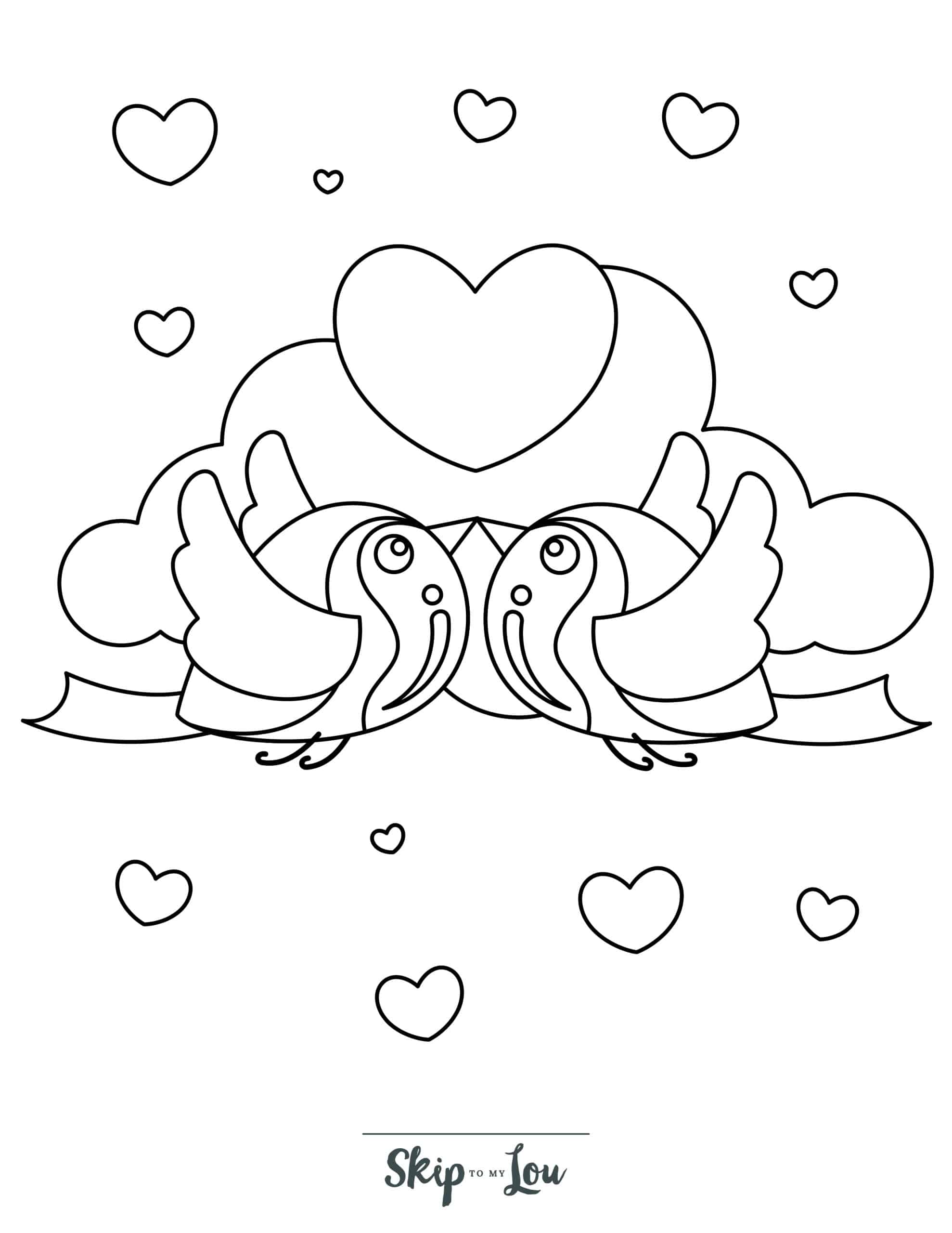 The most adorable bird coloring pages skip to my lou