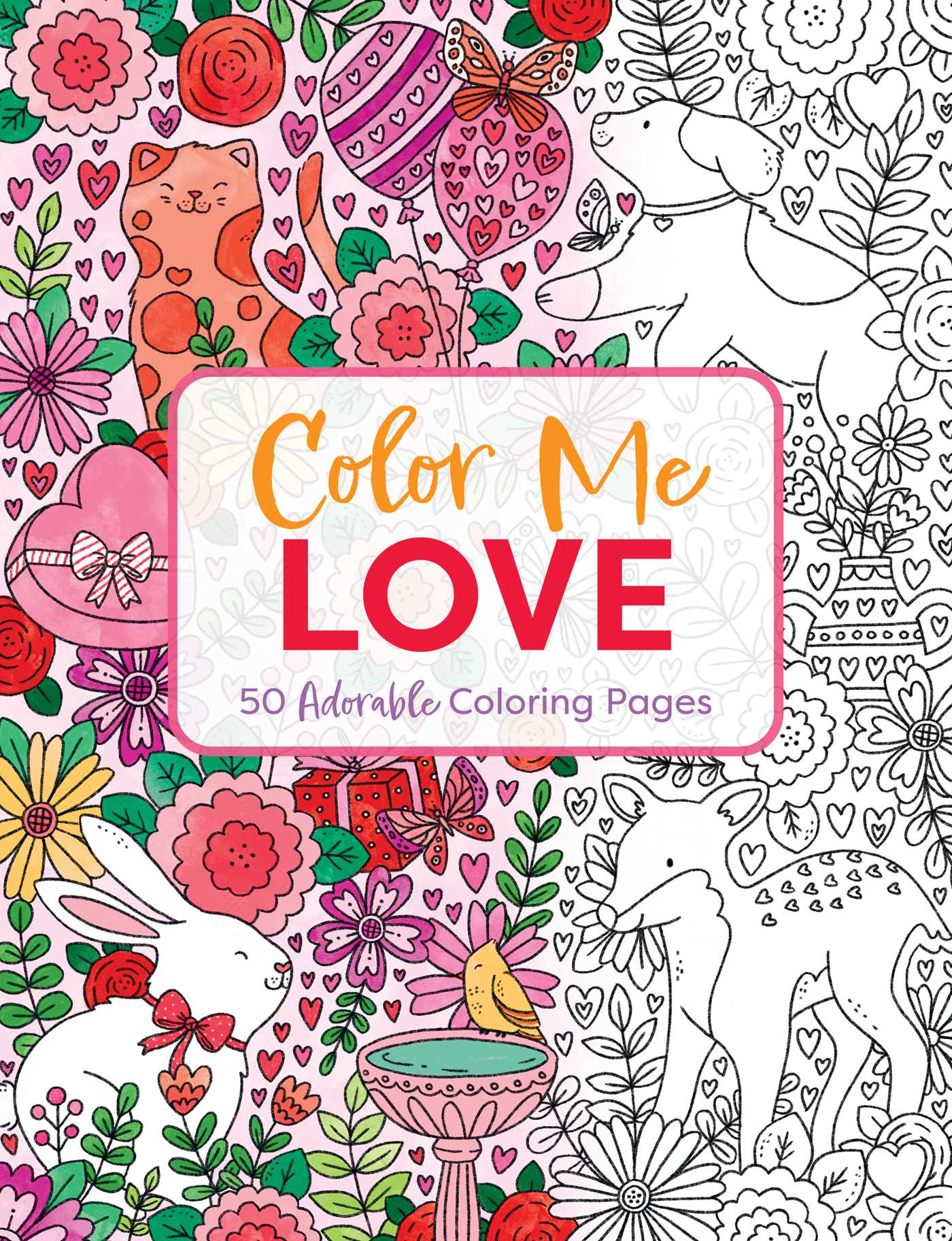 Color me love a valentines day coloring book â cider mill press