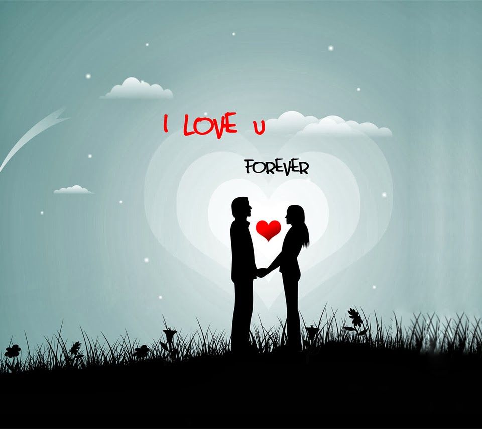 cute forever love wallpaper