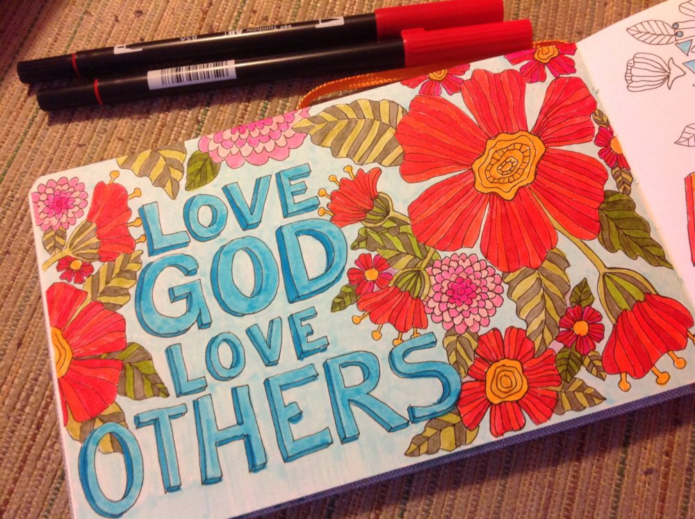 Love god love others â from victory road