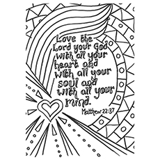 Top free printable bible verse coloring pages online