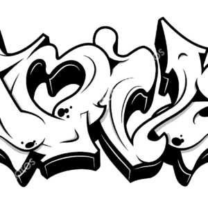 Graffiti coloring pages printable for free download