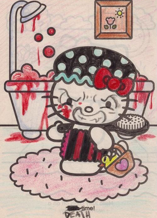 Hello kitty coloring pages â hello kitty hell