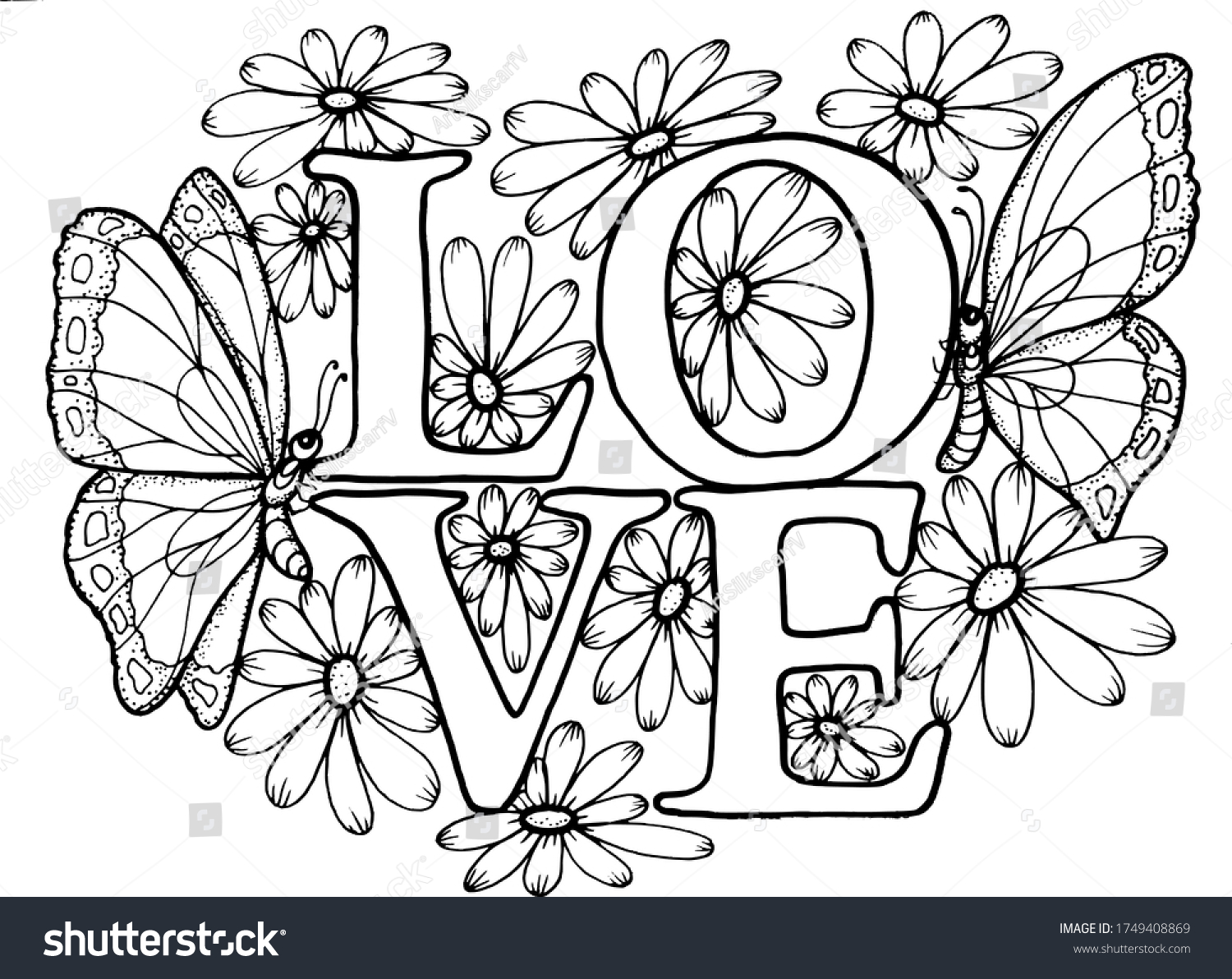 Romance coloring page images stock photos d objects vectors