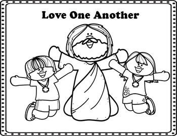 Jesus loves the little children coloring pages by miss ps prek pups