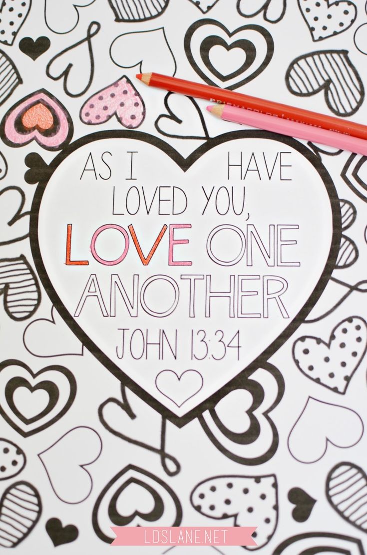 Lds lane valentines day coloring page valentine coloring pages scripture coloring