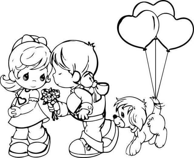 Precious moments romance and love valentine day coloring pages precious moments coloring pages valentines day coloring page love coloring pages