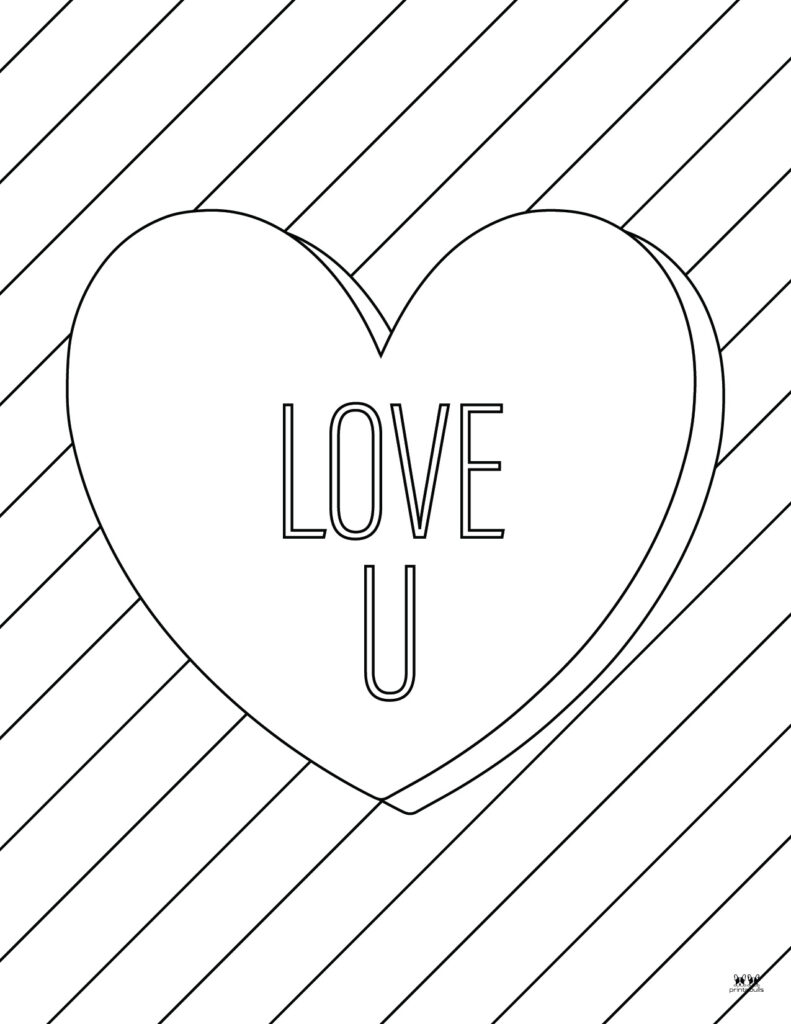 Love i love you coloring pages