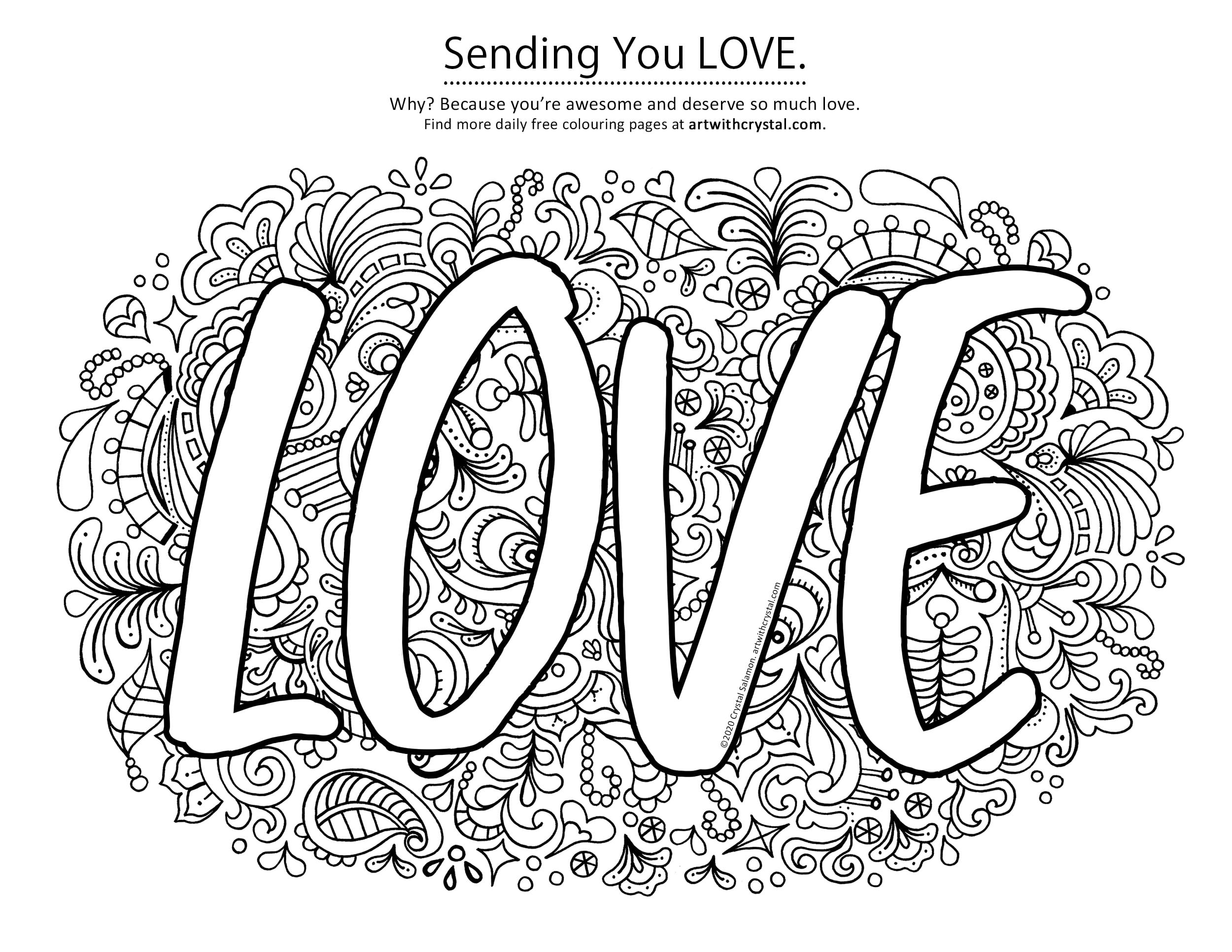 Sending you love