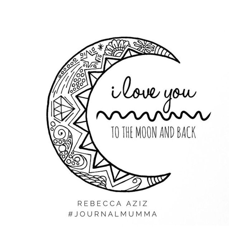 I love you to the moon and back