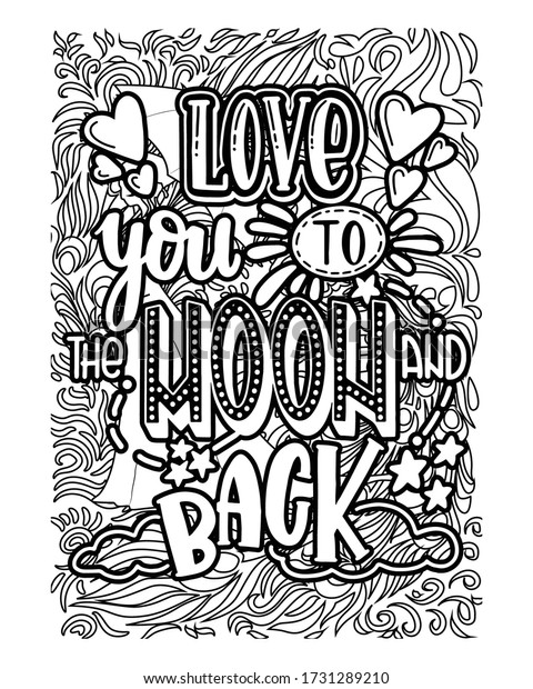 Motivational quotes coloring pages design inspirational stock vector royalty free