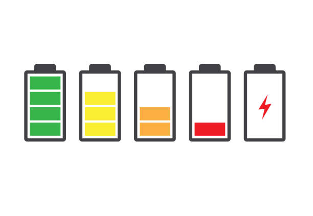 Dead battery stock illustrations royalty