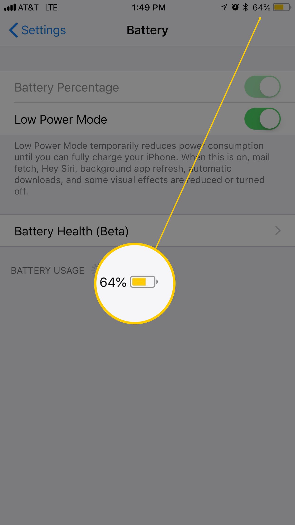 What to do if you see a red iphone battery icon