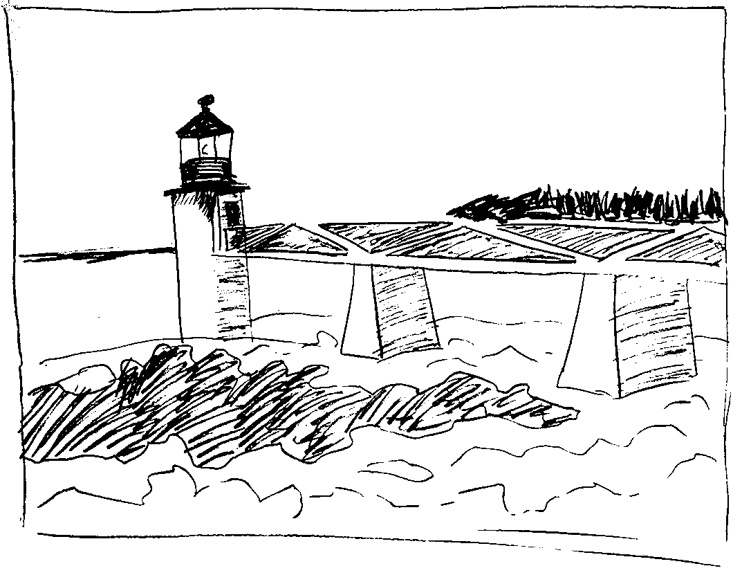 Free printable lighthouse coloring pages for kids