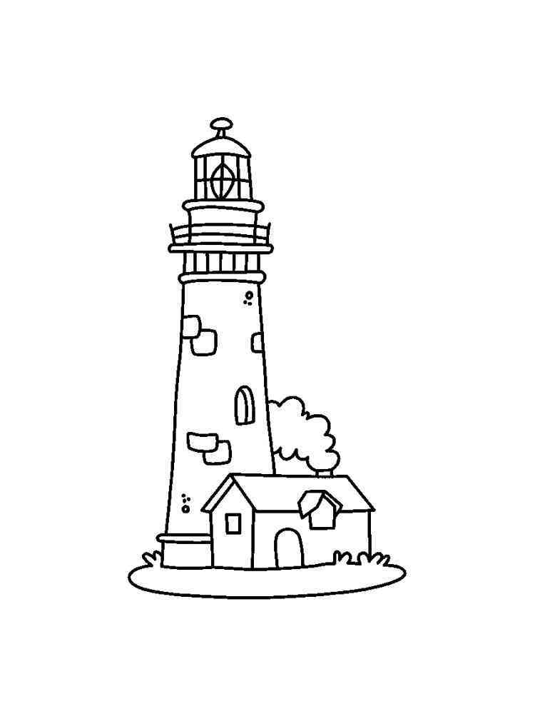 Lighthouse coloring pages