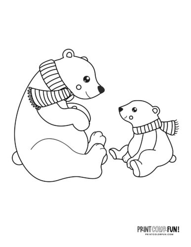 Explore the wild with bear clipart coloring plus engaging activities for kids at