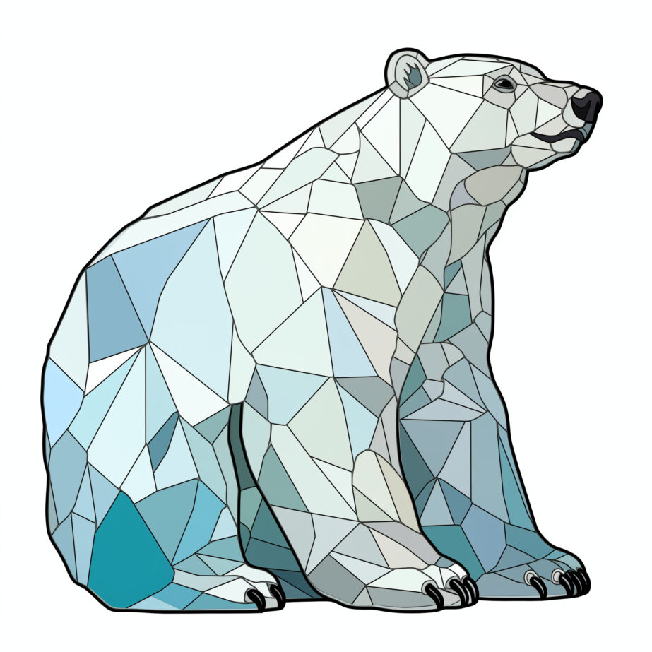 Free polar bear coloring page coloring pages mimi panda