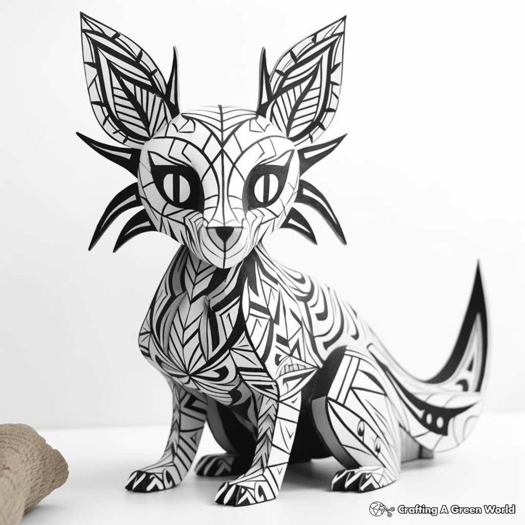 Alebrije coloring pages