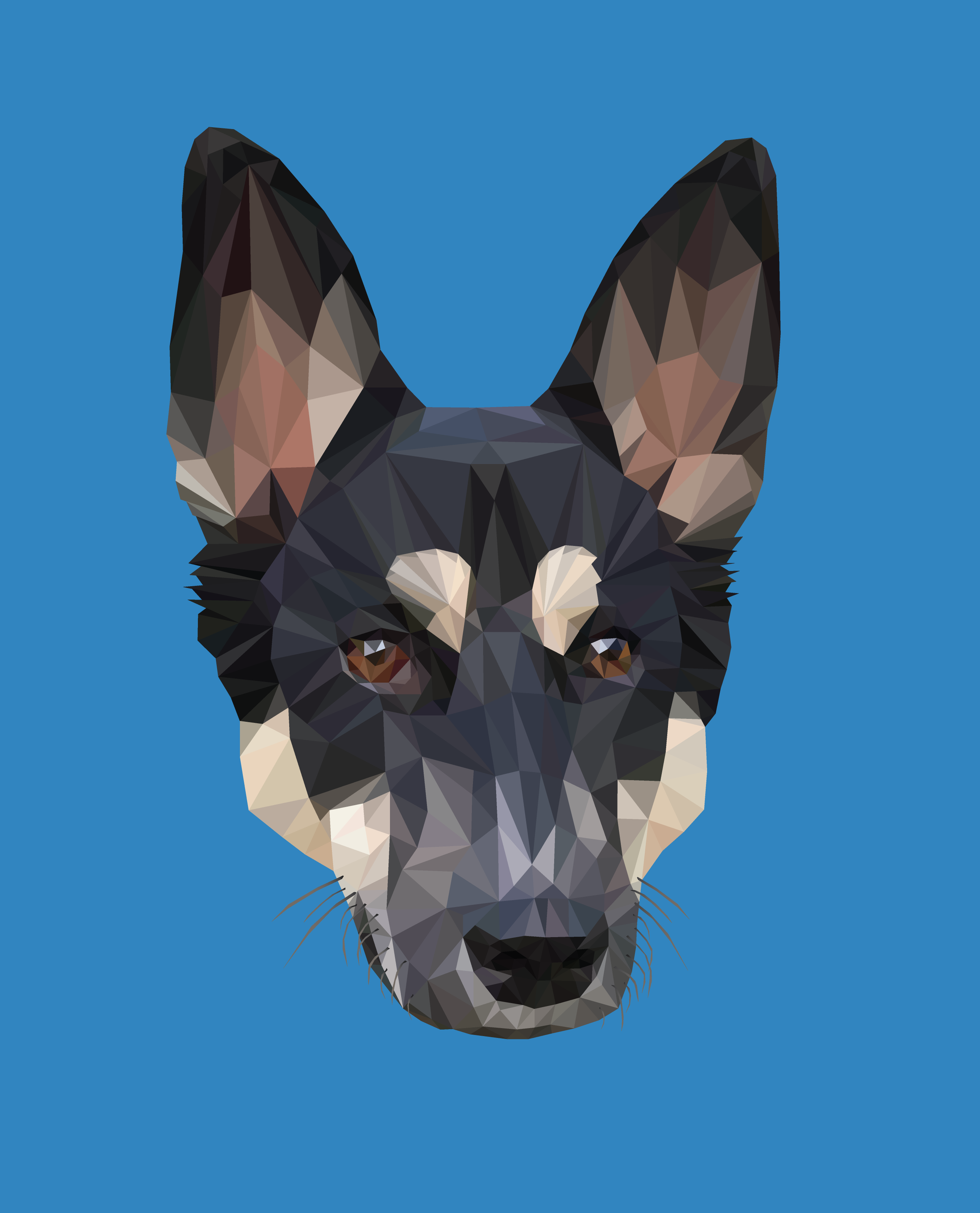 How to create a low poly dog in adobe illustrator â dan tabata