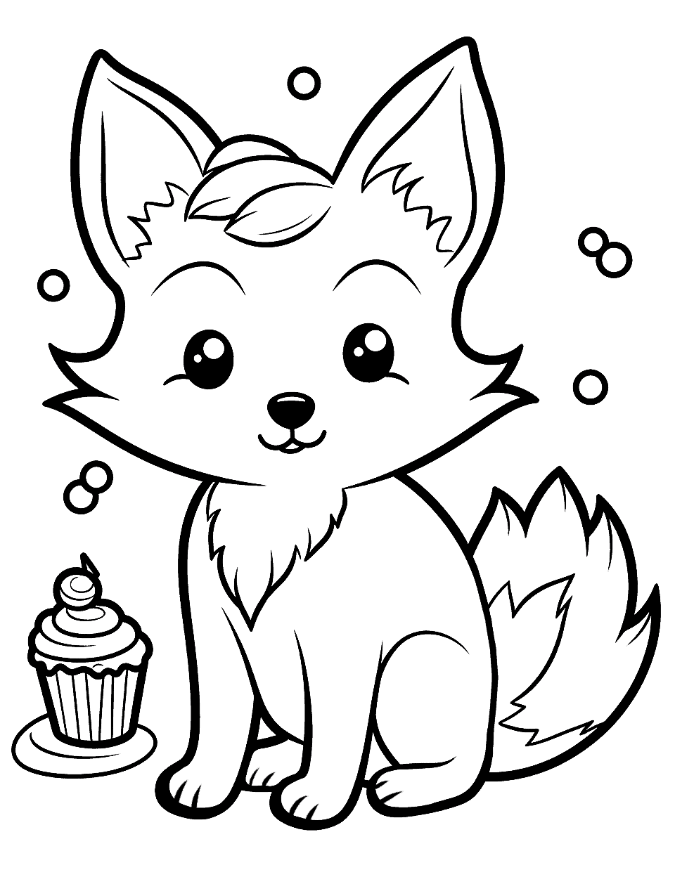 Fox coloring pages free printable sheets