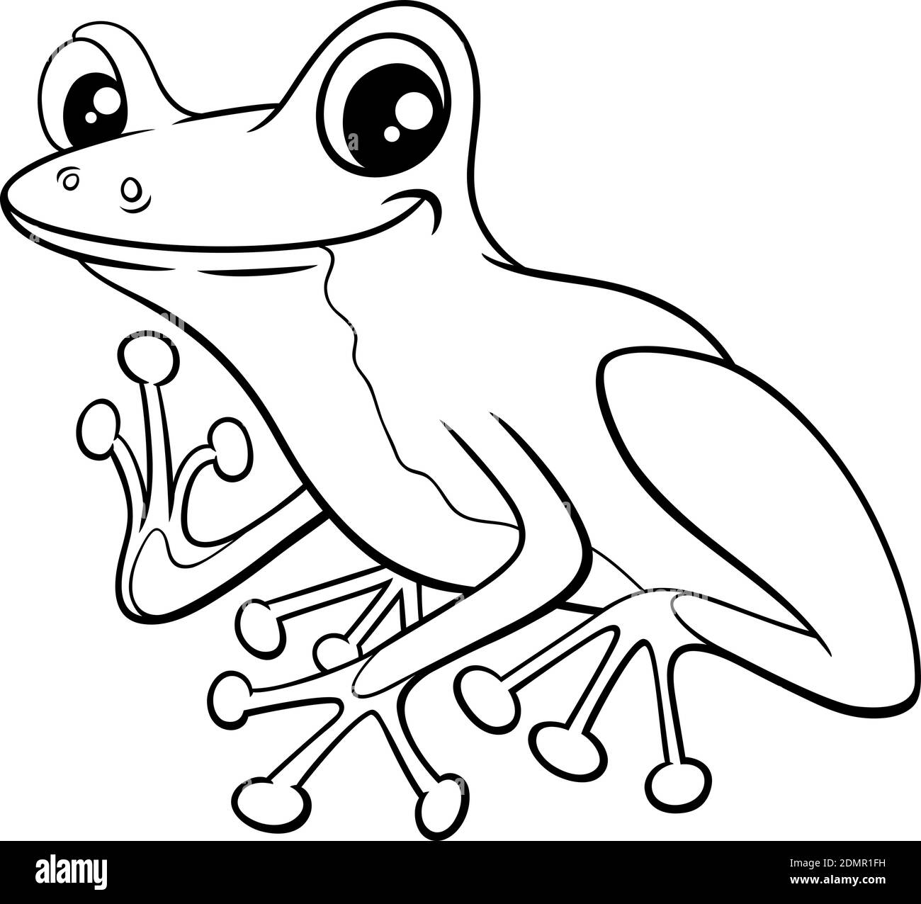 Tree frog stock vector images