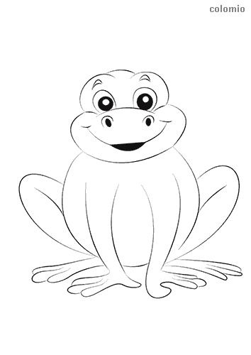 Frogs coloring pages free printable frog coloring sheets