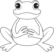 Unicorn frog coloring page free printable coloring pages