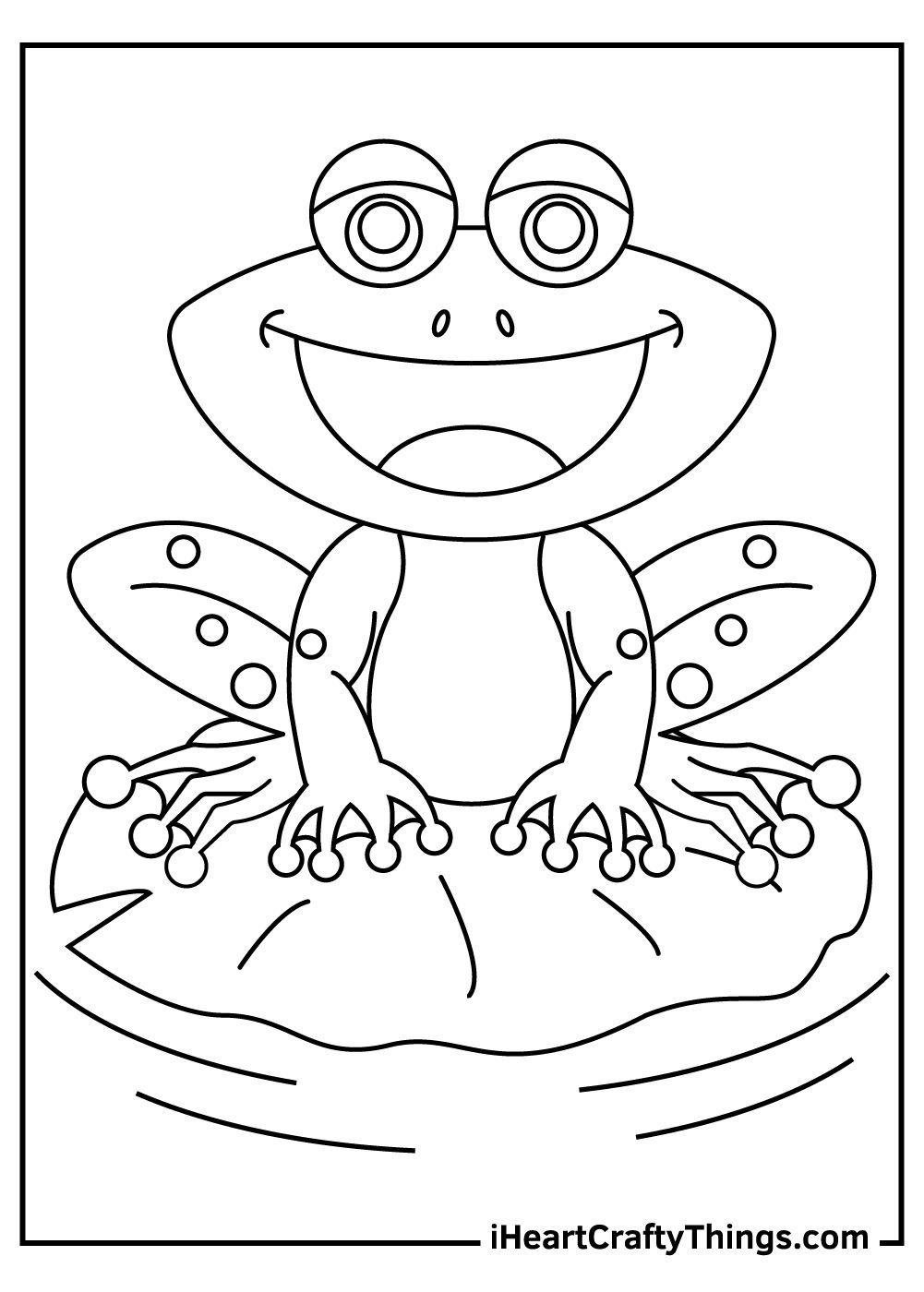 Frog coloring pages frog coloring pages cute coloring pages coloring pages