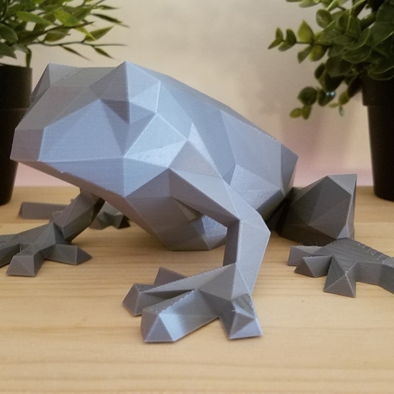 Frog low poly d papercraft free printable papercraft templates