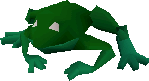 Big frog from runescape low poly gimmick accounts know your meme