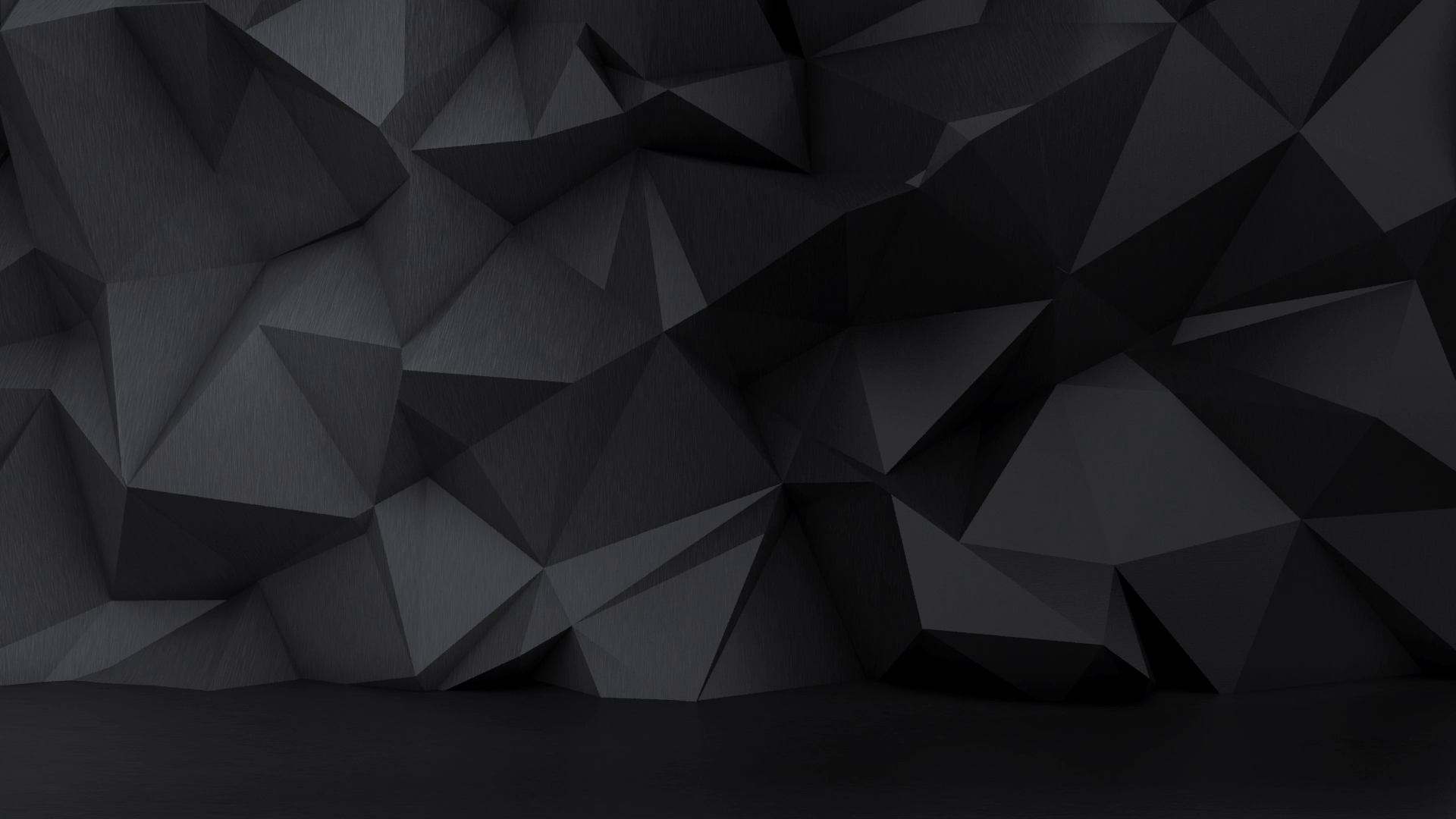 Free low poly black background effect